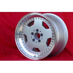 1 jante Aero 3 10x17 5x112 Mercedes 107 108 109 116 123 126  129  124 E500 silver/diamond cut