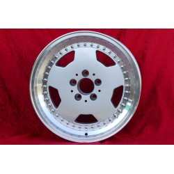 1 jante Aero 3 10x17 5x112 Mercedes 107 108 109 116 123 126  129  124 E500 silver/diamond cut