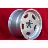 1 wheel Aero 3 10x17 5x112 Mercedes 107 108 109 116 123 126  129  124 E500 silver/diamond cut