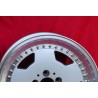 1 cerchio Aero 3 10x17 5x112 Mercedes 107 108 109 116 123 126  129  124 E500 silver/diamond cut