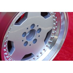 1 jante Aero 3 10x17 5x112 Mercedes 107 108 109 116 123 126  129  124 E500 silver/diamond cut