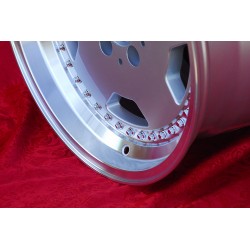 1 jante Aero 3 10x17 5x112 Mercedes 107 108 109 116 123 126  129  124 E500 silver/diamond cut