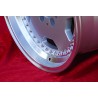 1 Felge Aero 3 10x17 5x112 Mercedes 107 108 109 116 123 126  129  124 E500 silver/diamond cut