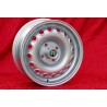 1 Felge Campagnolo 6.5x15 4x108 Alfa Romeo Giulia 105 Berlina Coupe Spider GTA GTC silver