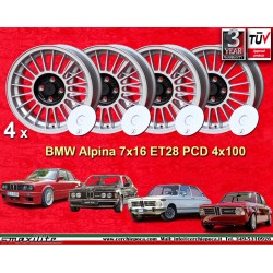 4 cerchi Alpina 7x16 4x100...