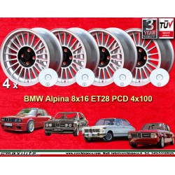 4 cerchi Alpina 8x16 4x100...