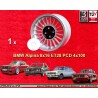 1 cerchio Alpina 8x16 4x100 BMW Opel Volkswagen 3 serie E21 E30 Volkswagen Golf 1-3 Scirocco 1 2 Jetta 1 2 Vento Passat 