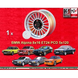 1 wheel Alpina 8x16 5x120...