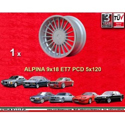 1 Felge Alpina 9x18 5x120...