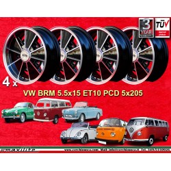 4 cerchi BRM 5.5x15 5x205...