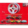 1 wheel Campagnolo 7x13 4x100 BMW Opel Volkswagen  1502 1602 1802 2002 tii 3 E21 Kadett B-C Manta Ascona A-B GT Olympia 