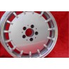 4 wheels Gullideckel 8x17 5x112 Mercedes w124 w129 w201 w203 w208 w209 w210 w170 w171 HO silver/diamond cut