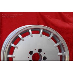 4 wheels Gullideckel 8x17 5x112 Mercedes w124 w129 w201 w203 w208 w209 w210 w170 w171 HO silver/diamond cut