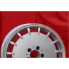 4 wheels Gullideckel 8x17 5x112 Mercedes w124 w129 w201 w203 w208 w209 w210 w170 w171 HO silver/diamond cut