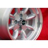 1 Felge Minilite 7x13 4x100 BMW Opel Volkswagen  1502 1602 1802 2002 tii 3 E21 Kadett B-C Manta Ascona A-B GT Olympia A 