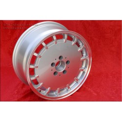 4 wheels Gullideckel 8x17 5x112 Mercedes w124 w129 w201 w203 w208 w209 w210 w170 w171 HO silver/diamond cut