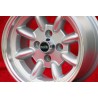 1 cerchio Minilite 7x13 4x100 BMW Opel Volkswagen  1502 1602 1802 2002 tii 3 E21 Kadett B-C Manta Ascona A-B GT Olympia 