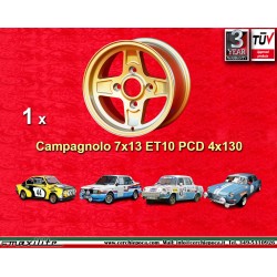 1 cerchio Campagnolo 7x13 4x130 Lancia Fulvia Zagato Coupe gold