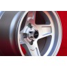 4 cerchi Campagnolo 7x13 + 8x13 4x98 Fiat Lancia Autobianchi 124 Abarth Berlina Coupe Spider 125 127 128 131 X19 A112 Be