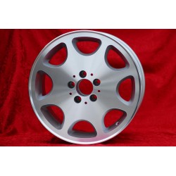 1 cerchio 8 Holes 8x17 5x112 Mercedes 107 108 109 116 123 126 polished