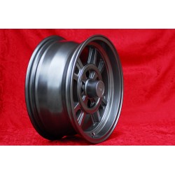 1 Felge 432 7x15 4x114.3 Datsun Triumph 240Z 260Z 280Z 280 ZX Triumph TR2 TR3 TR3A TR4 TR4 TR5 TR250 TR6 anthracite