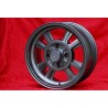 1 cerchio 432 7x15 4x114.3 Datsun Triumph 240Z 260Z 280Z 280 ZX Triumph TR2 TR3 TR3A TR4 TR4 TR5 TR250 TR6 anthracite