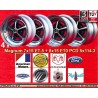 4 jantes Magnum 500 7x15 + 8x15 5x114.3 AMERICAN MOTORS BUICK CHRYSLER DODGE FORD LINCOLN MERCURY OLDSMOBILE PLYMOUTH Mu