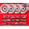 4 cerchi WCHE 5.5x13 4x98 Fiat Alfa Autobianchi Alfasud Giulietta 33 Arna Autobianchi A112 Fiat 124 Berlina Coupe Spider