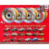 4 cerchi WCHE 5.5x13 4x98 Fiat Alfa Autobianchi Alfasud Giulietta 33 Arna Autobianchi A112 Fiat 124 Berlina Coupe Spider