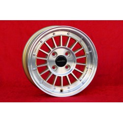 4 cerchi WCHE 5.5x13 4x98 Fiat Alfa Autobianchi Alfasud Giulietta 33 Arna Autobianchi A112 Fiat 124 Berlina Coupe Spider