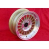 4 jantes WCHE 5.5x13 4x98 Fiat Alfa Autobianchi Alfasud Giulietta 33 Arna Autobianchi A112 Fiat 124 Berlina Coupe Spider