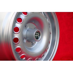 1 cerchio Campagnolo 6.5x15 4x108 Alfa Romeo Giulia 105 Berlina Coupe Spider GTA GTC silver