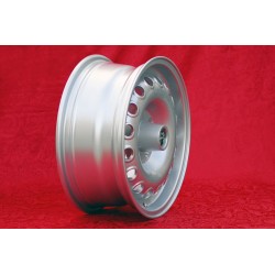 1 Felge Campagnolo 6.5x15 4x108 Alfa Romeo Giulia 105 Berlina Coupe Spider GTA GTC silver