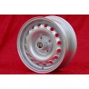 1 jante Campagnolo 6.5x15 4x108 Alfa Romeo Giulia 105 Berlina Coupe Spider GTA GTC silver