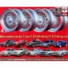 4 cerchi RC90 7.5x17 + 8.5x17 5x112 Mercedes Audi 124 129 140 201 202 203 204 207 208 209 210 211 212 170 171 172 HO Aud