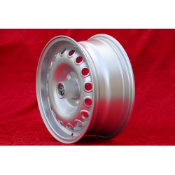 1 cerchio Campagnolo 6.5x15 4x108 Alfa Romeo Giulia 105 Berlina Coupe Spider GTA GTC silver