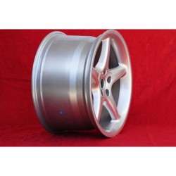 1 wheel 550 10.5x18 5x108 Ferrari 456 550 silver