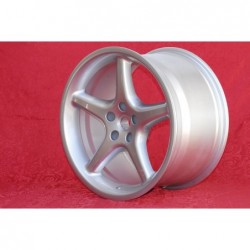 1 Felge 550 10.5x18 5x108 Ferrari 456 550 silver