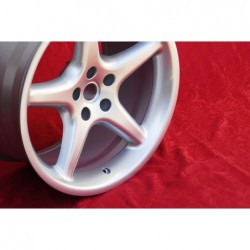 1 Felge 550 10.5x18 5x108 Ferrari 456 550 silver