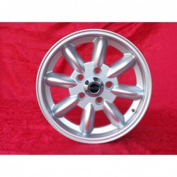 1 jante Minilite 5.5x15 5x114.3 Volvo 120 P1800 PV444 544 silver/diamond cut