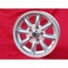 1 wheel Minilite 5.5x15 5x114.3 Volvo 120 P1800 PV444 544 silver/diamond cut