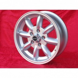 1 wheel Minilite 5.5x15 5x114.3 Volvo 120 P1800 PV444 544 silver/diamond cut