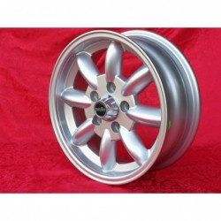 1 jante Minilite 5.5x15 5x114.3 Volvo 120 P1800 PV444 544 silver/diamond cut