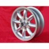 1 cerchio Minilite 5.5x15 5x114.3 Volvo 120 P1800 PV444 544 silver/diamond cut