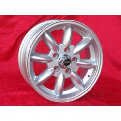 1 jante Minilite 5.5x15 5x114.3 Volvo 120 P1800 PV444 544 silver/diamond cut