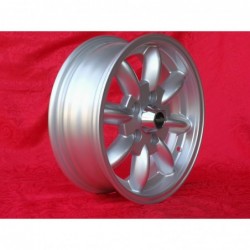 1 jante Minilite 5.5x15 5x114.3 Volvo 120 P1800 PV444 544 silver/diamond cut