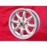 4 wheels Minilite 5.5x15 5x114.3 Volvo 120 P1800 PV444 544 silver/diamond cut