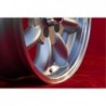 1 wheel Minilite 5.5x15 5x108 Volvo serie 100 200 700 900 silver/diamond cut