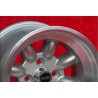 4 Felgen Minilite 8x13 + 9x13 4x100 BMW Opel Volkswagen  1502 1602 1802 2002 tii 3 E21 Kadett B-C Manta Ascona A-B GT Ol