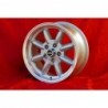 1 wheel Minilite 7x15 5x108 Volvo serie 100 200 700 900 silver/diamond cut